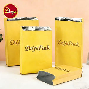 Échantillon Gratuit : Sac en Papier Plaqué Aluminium pour Emballage Alimentaire, Sac en Papier Thermoscellable Idéal pour Barbecue - Product Image 2