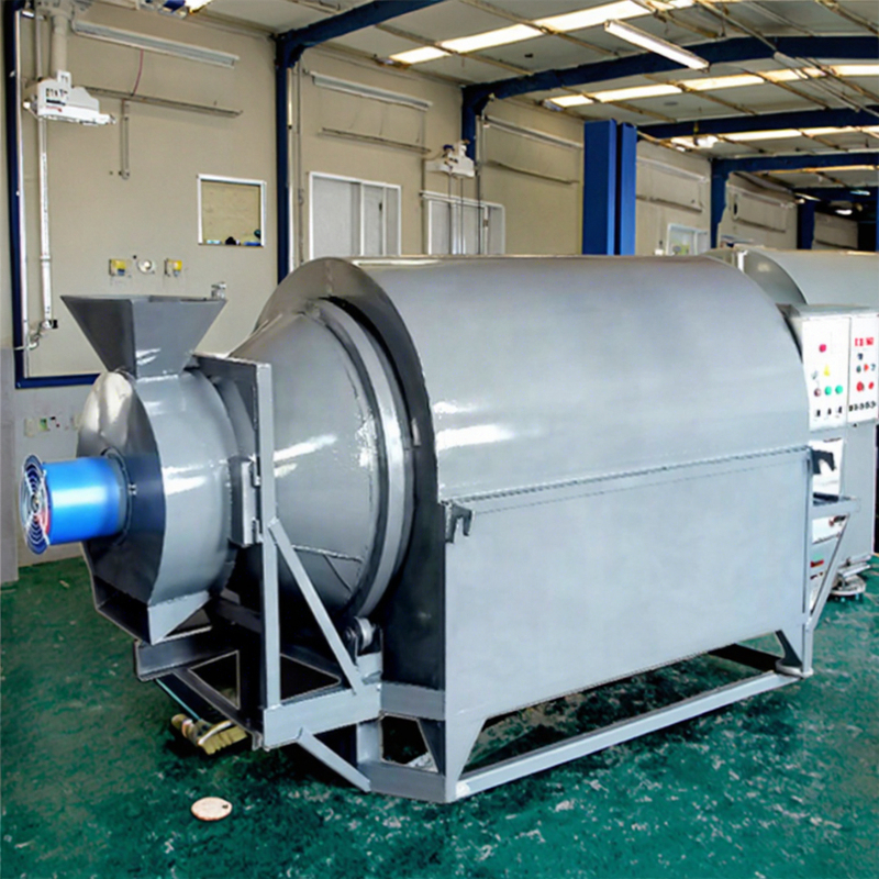 Industrial Salt Rotary Dryer Bran Cassava