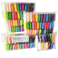 Ensemble de pâte à modeler ultra-légère à séchage à l'air, 48 couleurs vives, de qualité supérieure, pour les jeux créatifs à l'école et à la maison
