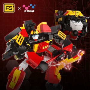 Modelo de robot en miniatura F5, juguete de deformación Super Cop para niños de 8 a 13 años - Product Image 3