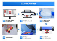 Machines DTF à prix avantageux à vendre, imprimante directe sur film, imprimante DTF pour l'impression de t-shirts, bricolage