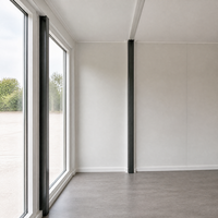 Cabine préfabriquée en conteneur pour poste de garde, guichet de billetterie et petit magasin de détail