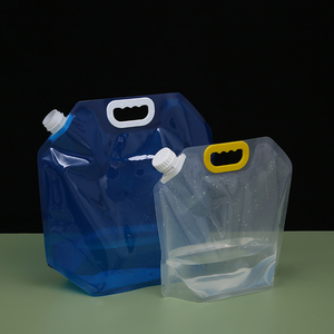 Hot Sale Custom Packaging for Wholesale Transparent Spout <strong>Bag</strong> Plastic Pouches With Suction Nozzle Clear 2.5L 5L <strong>Water</strong> <strong>Bag</strong> - Product Image 1
