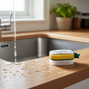 Cepillo de Limpieza de Plástico con Diseño de Piña y Cerdas Suaves de Nylon para Uso Doméstico - 13.5x6.5x4 cm Modelo ZAA AO-3023A hasta 11.9 oz - Product Image 2