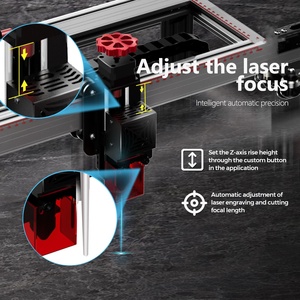 10W haute précision bureau bricolage Laser Cutter 450*450mm zone de gravure pour bois métal acrylique pierre plastique et verre - Product Image 3