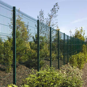 Sıcak satış bahçe çit panelleri 3D kavisli Panel çit/3D kaynaklı tel örgü çit/3D V katlanır tel örgü çit - Product Image 4