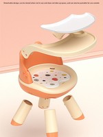 Chaise d'alimentation multifonctionnelle pour bébé avec son, structure stable, siège de repas confortable et surdimensionné pour tout-petit, vente en gros d'usine