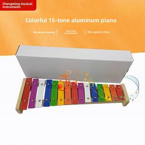 Xilófono de Bambú Orff de 15 Notas, 6 Piezas, Instrumento Musical Educativo para la Primera Infancia, Marimba para Actuaciones Infantiles - Product Image 4