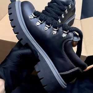 2026 Unisex Outdoor Workwear <b>Hiking</b> Derby <b>Shoes</b> Couples Cow Leather Lace Up in Multi Colors Fashionable Trend Thick sole <b>Shoes</b> - Product Image 2