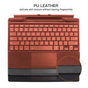 คีย์บอร์ดไร้สาย SYX รุ่นใหม่ ดีไซน์บาง พกพาสะดวก พร้อมไฟแบ็คไลท์ รองรับบลูทูธ พร้อมปากกา ดีไซน์แยกส่วน สำหรับ Surface <span class=keywords><strong>Pro</strong></span> 11/<span class=keywords><strong>10</strong></span>/9/8/X - Product Image 2