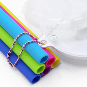 Pajitas Plegables Reutilizables Ecológicas Multicolores para Bebidas, Accesorio de Bar H660, Portátiles para Viajes, Venta al Por Mayor - Product Image 5