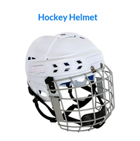 Pacpick BQ-T1, casque de hockey sur glace réglable à 4 positions, protection faciale en PP/EVA, fermeture à pression, résistant aux chocs, usage général