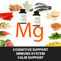 Capsules de L-Thréonate de Magnésium Personnalisées par une Usine Fiable Favorisent un Sommeil Réparateur et une Relaxation Quotidienne Échantillon Gratuit