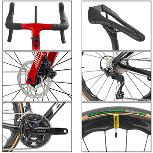 Bicicleta de Carretera BXT de Carbono Completo para Ciclismo de Carreras y Resistencia, Ultraligera para Ciclismo Deportivo y de <span class=keywords><strong>Trekking</strong></span> - Product Image 4
