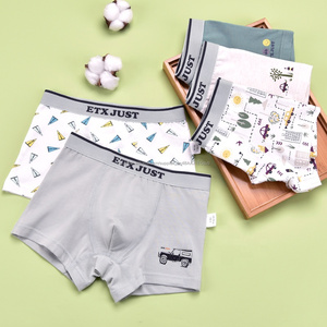 Sofort 100% Boxer de algodón de ropa interior de dibujos animados para los niños - Product Image 3