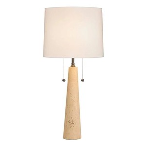 Lampe de bureau Art Déco moderne à base en bronze et marbre, forme arquée |   Éclairage Sculptural Biologique pour Hall d'Hôtel et Espaces de Travail Haut de Gamme - Product Image 3