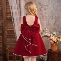 MQATZ Robe de Mariage ou d'Anniversaire en Satin pour Filles, Vente en Gros, Style Chinois Traditionnel, avec Dentelle, pour Demoiselles d'Honneur ou Cortèges