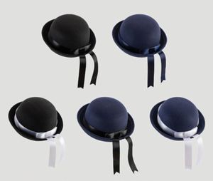Sombrero de Fieltro con Lazo Elegante y Bonito para Padres e Hijos, Ideal para Fiestas de Cumpleaños, Celebraciones de Luna Llena, Regalos Promocionales - Product Image 1