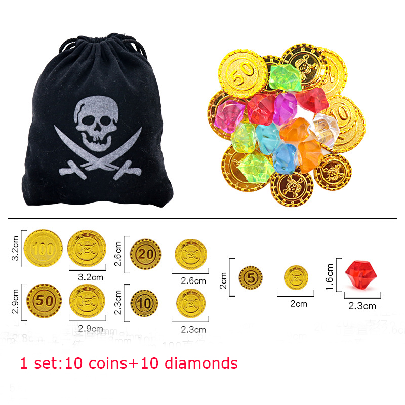 03-10 monete numeriche + 10 diamanti