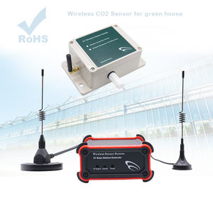 เครื่องตรวจจับก๊าซคาร์บอนไดออกไซด์แบบไร้สายหลายช่องทาง เครื่องตรวจวัดคุณภาพอากาศ CO2 สำหรับห้อง - Product Image 3