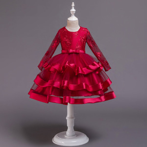 2092 Nueva moda sin mangas Ropa <span class=keywords><strong>Chica</strong></span> Flock Design Alta calidad Niños Vestidos de fiesta Vestidos - Product Image 2