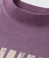 Kaos Pria Vintage Spray Wash Print 2026 Musim Panas Terbaru Streetwear Longgar Katun Lengan Pendek