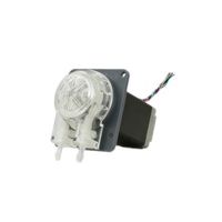 LEFOO Moteur pas à pas Longlife 24v 120ml Pompe doseuse péristaltique Distribution de liquide pour système hydroponique