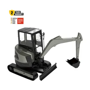 Boleo Chinese New Mini Crawler Digger Excavator Machine Mini Bagger Farm CE EURO5 EPA Engine 3.5 Ton Mini Excavator