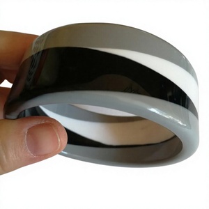 Handmade Fancy Acrylic Resin <b>Bangle</b> <b>Bracelets</b> Design Geometric Pattern Brown Multicolor Striped Unisex Fashionable <b>Bangles</b> - Product Image 5