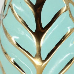 Vaso in ceramica moderno scolpito, decorazione d'accento per soggiorno, camera da letto, tavolo, ufficio, mensola - Product Image 4