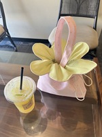 Nouveau sac à fleurs fraise rose et bleu, sac à main mignon style Ins, sac de rangement à pois pour filles printemps-été