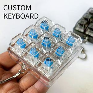 Porte-clés personnalisé avec design imprimé mignon, capuchon de clavier anti-stress, interrupteurs, boutons de clavier DIY - Product Image 2