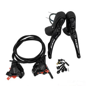 Grupo Shimano <span class=keywords><strong>105</strong></span> R7120 2*12S, <span class=keywords><strong>Desviador</strong></span> <span class=keywords><strong>Delantero</strong></span> y Trasero R7100, Juego de Bielas 50-34T 52-36T, Frenos Hidráulicos R7170, Cadena M7100 - Product Image 5