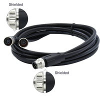 Séparateur de Type Y moulant, connecteur de capteur circulaire mâle M8, 4 broches de câble PUR 26AWG x 4C rencontre IP67 pour uniques automobiles