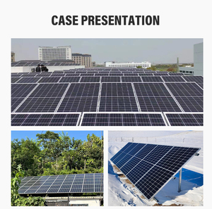 แผงโซลาร์เซลล์ PERC ขนาด 182 มม. 550 วัตต์ 144 เซลล์ ผลิตโดยโรงงาน แผงโซลาร์เซลล์ซิลิคอนโมโนคริสตัลไลน์สีเงิน 550 วัตต์ ระบบแผงโซลาร์เซลล์ 22.8% - Product Image 5