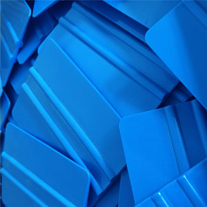 Universal Hardware Tools Scraper Big Blue Plastic Durable Glass Cleaning <b>Squeegee</b> - Product Image 2
