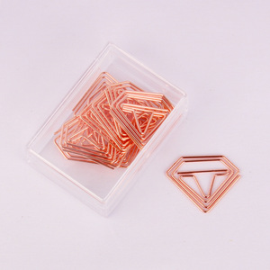 Bộ Kẹp Giấy Vàng Hồng Sáng Tạo Bộ Sách Dễ Thương Hình Dạng Đặc Biệt Trường Văn Phòng - Product Image 6