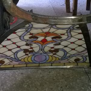 Lámpara de Techo Tiffany Personalizada para Interiores y Exteriores, con Vidrio de Colores y Estructura de Hierro Sólido, para Recibidor, Dormitorio, Taller, Bar, Villa - Product Image 4