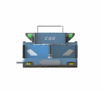 Robot AGV Navigasi Magnetik Bersertifikasi CE Otonom, Penghindaran Rintangan Laser, Waktu Kerja 4-6 Jam, Akurasi 10mm