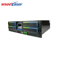 Amplificateur de fibre optique EDFA WDM PON CATV haute puissance 16~22 dBm à 64 ports 3U, nouvelle conception à double entrée, montable en rack