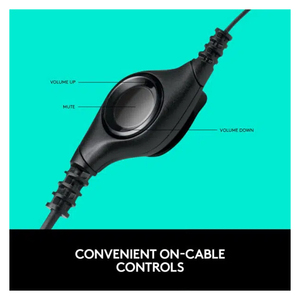 Vente en gros d'accessoires informatiques et téléphoniques Casque USB <span class=keywords><strong>Logitech</strong></span> H390 Casque de jeu Couleur noire - Product Image 5
