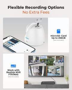 Caméra de sécurité extérieure <span class=keywords><strong>Reolink</strong></span> 4K avec projecteur, vision nocturne couleur, 8MP, détection intelligente des personnes/véhicules/animaux, caméras IP PoE P334 - Product Image 4