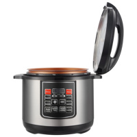 Cuisinière à pression de haute qualité pour la maison, 4L, 5L, 6L, 8L, 10L, 12L, avec cuve intérieure en aluminium, multifonction, électrique