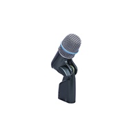 Microphone dynamique filaire professionnel BETA56A en métal pour performance scénique, connecteur XLR de haute qualité