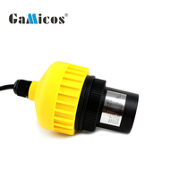 Capteur de niveau à ultrasons GUT742 OEM haute précision 0.5% 4 ~ 20mA RS485 pour le traitement de l'eau