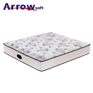 China alta calidad de tejido de punto natural de gel de látex colchón de <span class=keywords><strong>espuma</strong></span> de memoria - Product Image 1