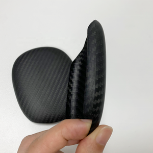 Étui de protection en fibre de carbone de luxe au <span class=keywords><strong>prix</strong></span> d'usine pour Max Slim, couleur noire forgée, antichoc, résistant à l'usure, pour écouteurs - Product Image 5