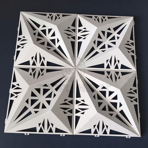 <span class=keywords><strong>Façade</strong></span> en aluminium découpée au laser pour bâtiment moderne, panneaux muraux 3D, <span class=keywords><strong>architecture</strong></span> métallique personnalisée, murs-rideaux - Product Image 2