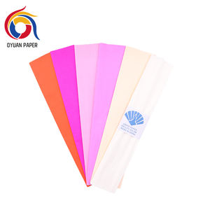 Papel crepé hecho a mano de alta calidad 50*200 <span class=keywords><strong>materias</strong></span> <span class=keywords><strong>primas</strong></span> coloridas flores de papel artísticas y suministros de flores artificiales - Product Image 3