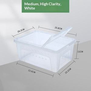 Caja de Cría de Reptiles Ecológica de Plástico y Tanque de Hibernación para Tortugas, Jaula para Arañas y Lagartos, Acuario para Todas las Estaciones - Product Image 5